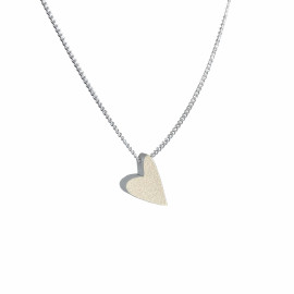 Kette #lovedbyme sparkle - silver