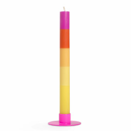 Grußkerze YIPPIE, Eine Glückwunschkerze