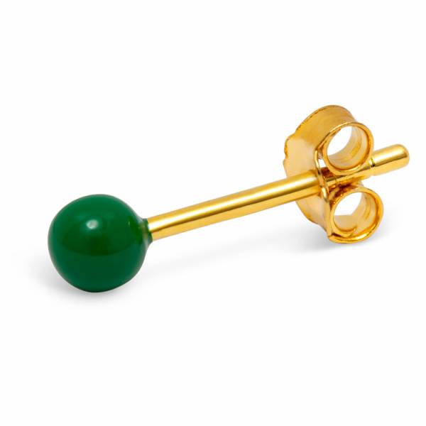 Ohrstecker Color Ball green