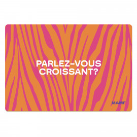 Frühstücksbrettchen "Parlez-vous Croissant?"