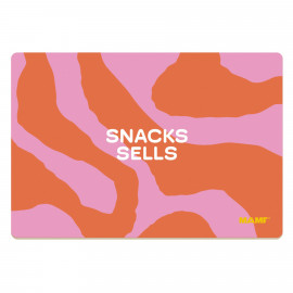 Frühstücksbrettchen "Snacks Sells"
