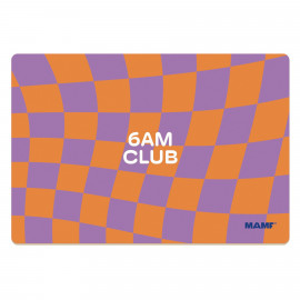 Frühstücksbrettchen  "6AM Club"