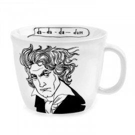 Tasse "the dramatic composer", Ludwig says: " da da da dum"