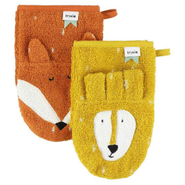Waschlappen Mr.Lion & Mr.Fox