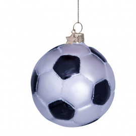 Anhänger Glasornament Fußball
