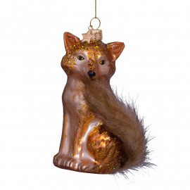 Anhänger Glasornament Fuchs