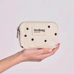 LILI Portemonnaie punkte beige