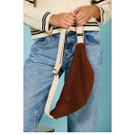 SOFIA fanny pack chocolat3