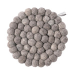 Untersetzer rund raw nature