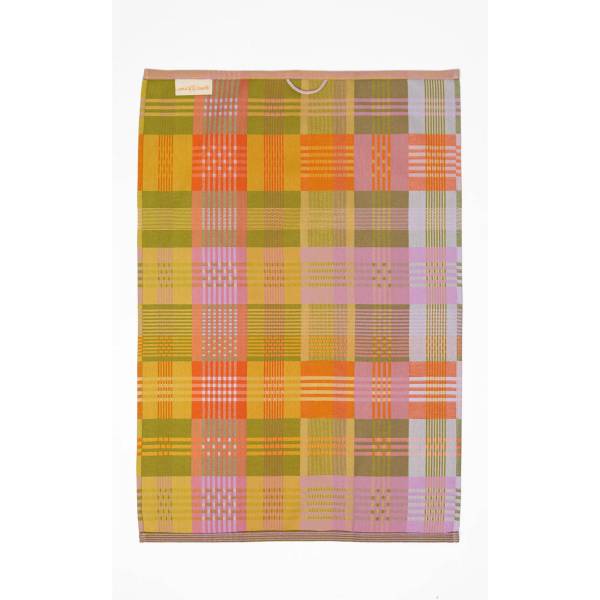 tea towel _104B-2 wild leave2