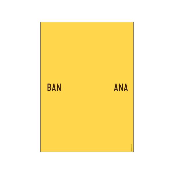 Poster A3  banana split_PLTY