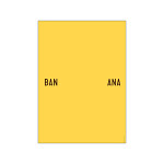 Poster A3  banana split_PLTY