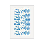 Poster A4 paradise_weightless_plty