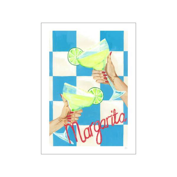Poster A4 margarita art print