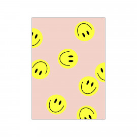 PosterA3 smiley flying rose, Affordable Art Prints - Ute Arnold