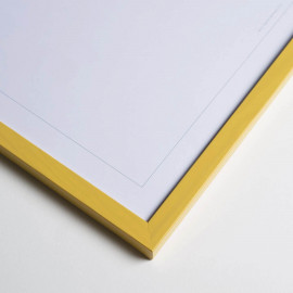 Bilderrahmen A4 gelb