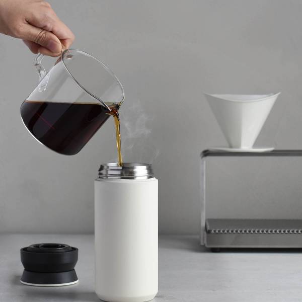 Travel Tumbler 350ml white_Kinto3