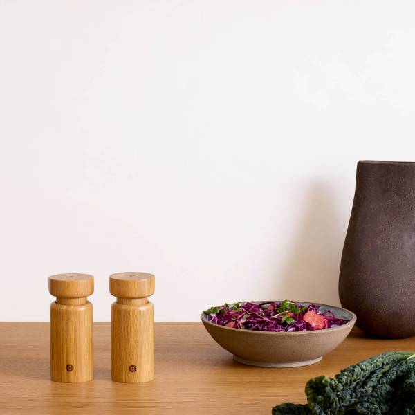  Salz _ Pfeffermühle Set HELSINKI Eiche 13cm_crsuhgrind3