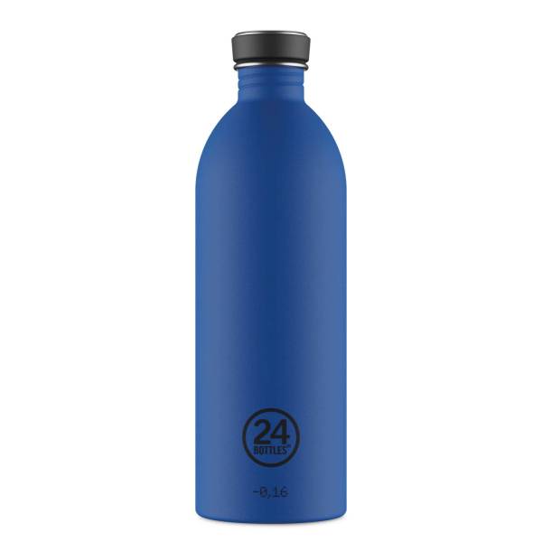 24bottles_Urban Bottle 1L Stone Gold Blue
