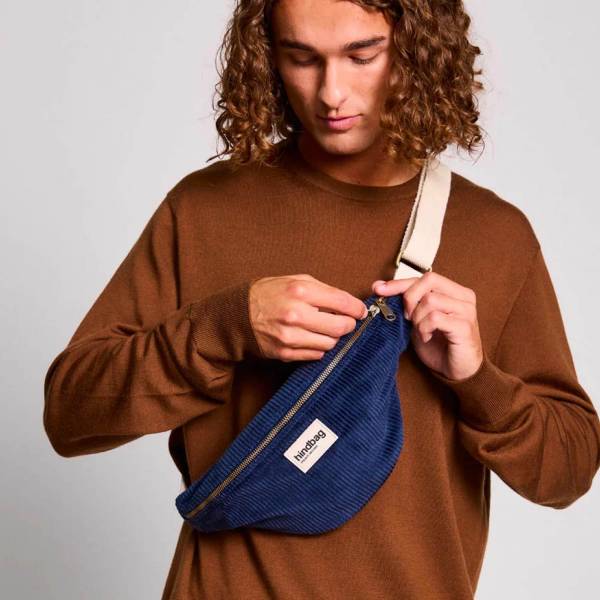 hindbag_OLIVIA fanny pack kord dunkelblau_4
