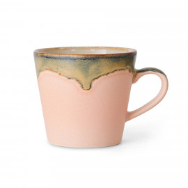 70s Ceramics Cappuccino Mug Blossom