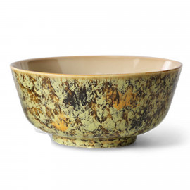 70s Ceramics Ramen Bowl Fjord