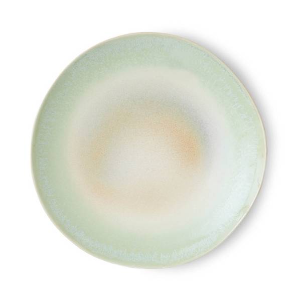 HK Living_70s Ceramics Dinner Plate Palms_2