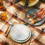 HK Living_70s Ceramics Dinner Plate Palms_5