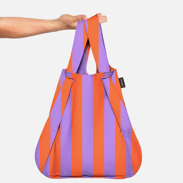 Notabag red_purple stripes_3