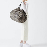  Shupatto foldable shopping bag L Paw Marks_2
