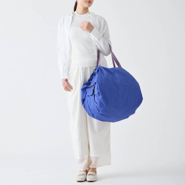  Shupatto foldable shopping bag L Foggy Lake_2