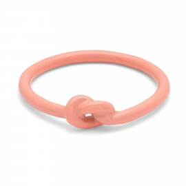 Ring Love Knot burnt coral 55