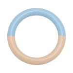 Lulu Copenhagen_Ring Double Color light blue_buttercream 57_