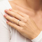 Lulu Copenhagen_Ring Double Color light blue_buttercream 57_2