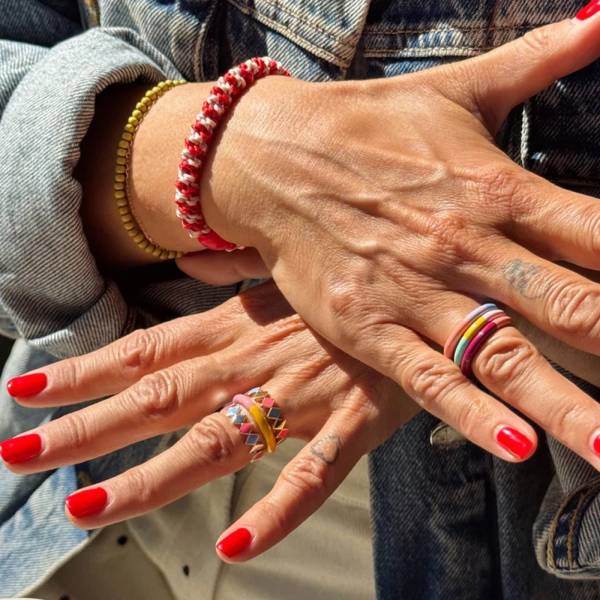 Lulu Copenhagen_Ring Double Color burnt coral_plum 57_3