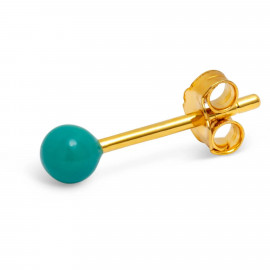 Ohrstecker Color Ball petrol