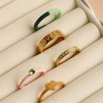 Lulu Copenhagen_Ring Double Color north sea green_sea salt green_4