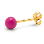 Lulu Copenhagen_Ohrstecker Color Ball Medium plum_