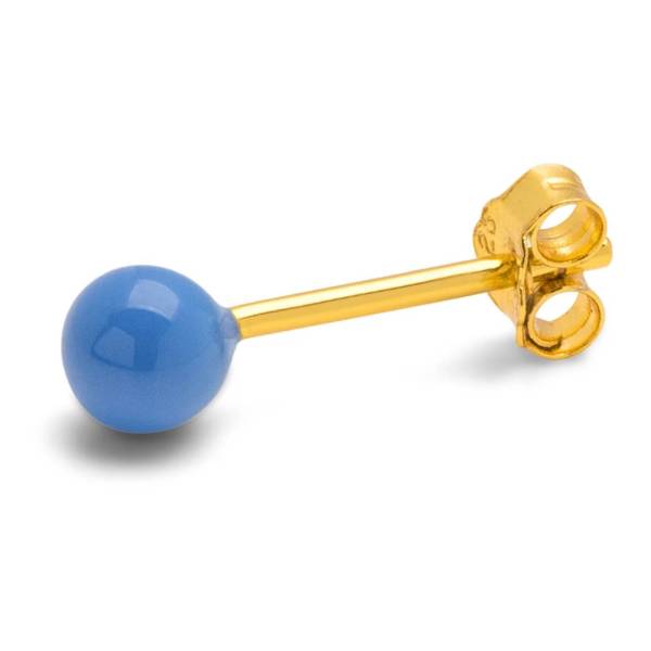 Lulu Copenhagen_Ohrstecker Color Ball Medium blue_