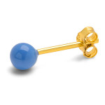 Lulu Copenhagen_Ohrstecker Color Ball Medium blue_