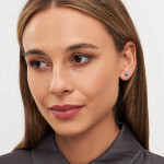 Lulu Copenhagen_Ohrstecker Color Ball Medium blue_3