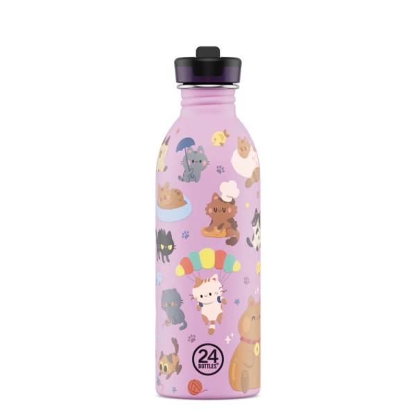 24bottles_Kids Bottle 0,5L Meow Friends_