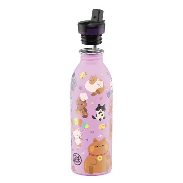 24bottles_Kids Bottle 0,5L Meow Friends_2