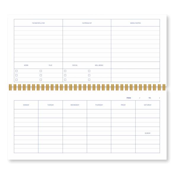 A Journal_Deskplanner yellow stripes_3