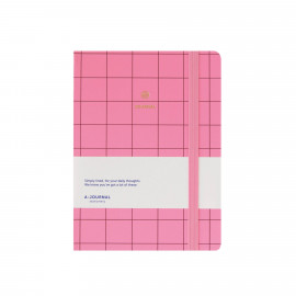 Notebook A5 Checkered Pink