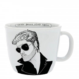 Tasse "the careless sipper", George says: „never gonna slurp again"