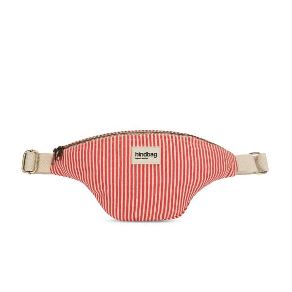hindbag_OLIVIA fanny pack rot gestreift_