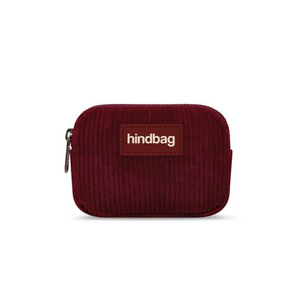 hindbag_LILI Portemonnaie kord bordeaux_