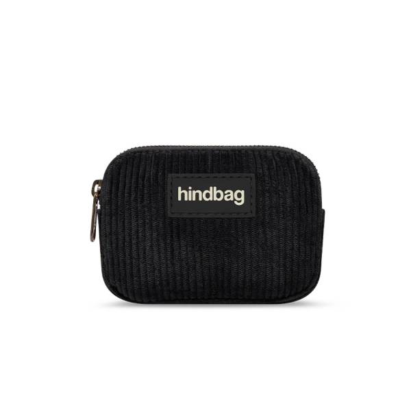 hindbag_LILI Portemonnaie kord schwarz_