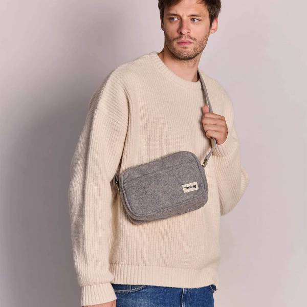hindbag_NINO Tasche Wolle grau_3